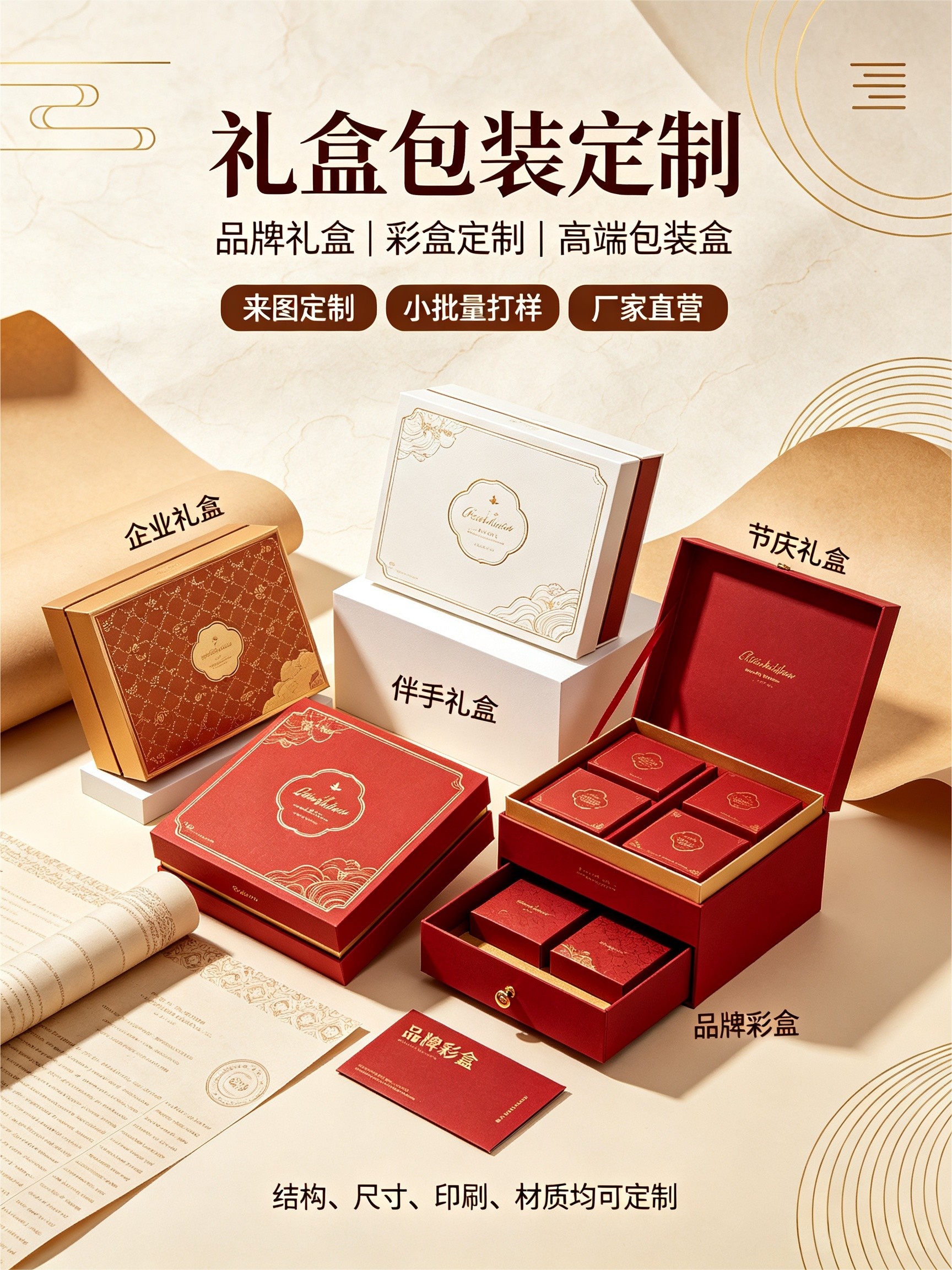 贵州生鲜特产礼盒定制：水果 / 茶叶 / 农副特产包装解决方案